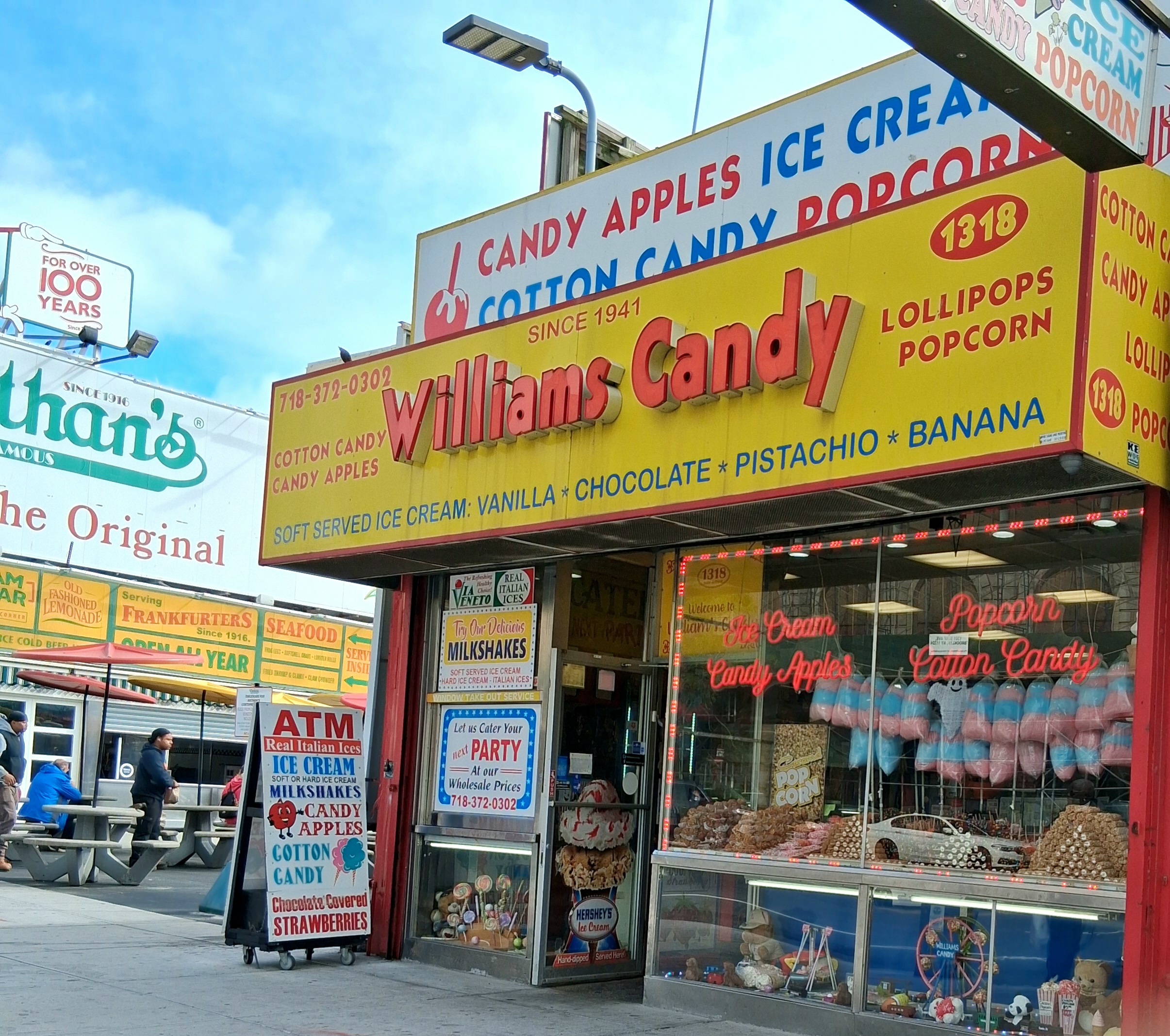 Community members celebrating the rejection of the casino proposal in Coney Island.